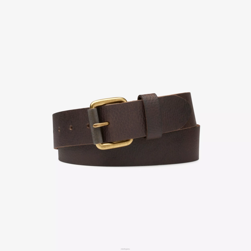 HZVP939 cinturón casual marrón Clarks