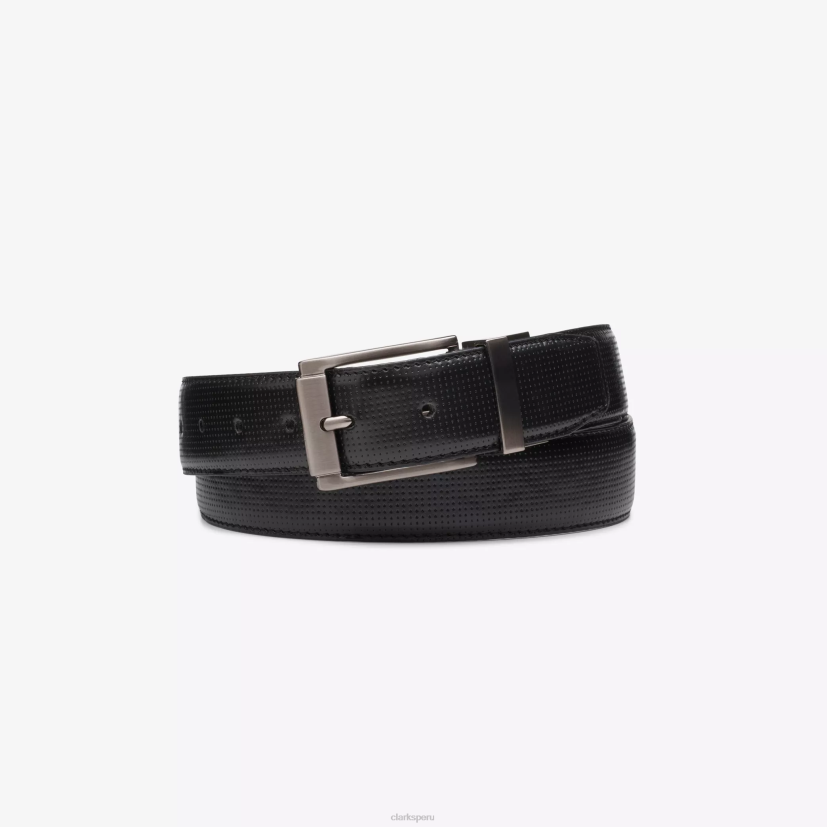HZVP944 cinturón reversible marrón oscuro Clarks