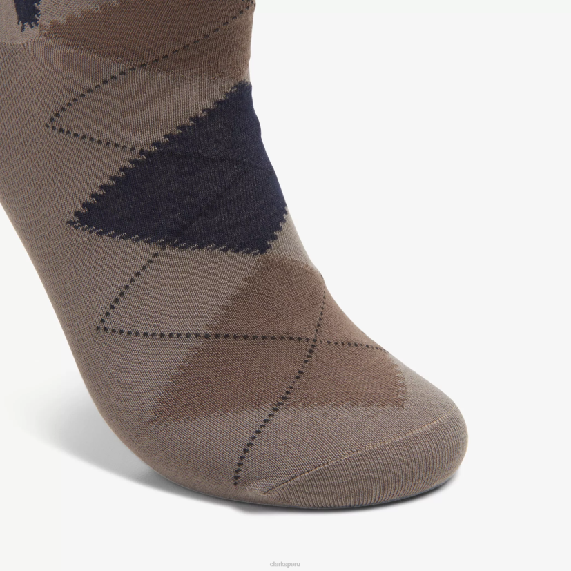HZVP952 rombos para hombre gris pardo Clarks