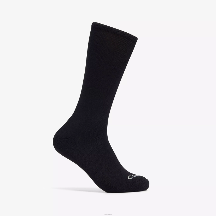 HZVP962 tripulación sólida negro Clarks
