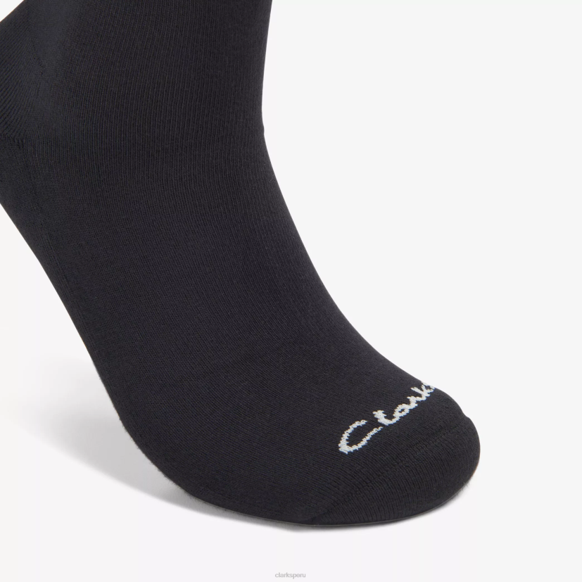 HZVP962 tripulación sólida negro Clarks