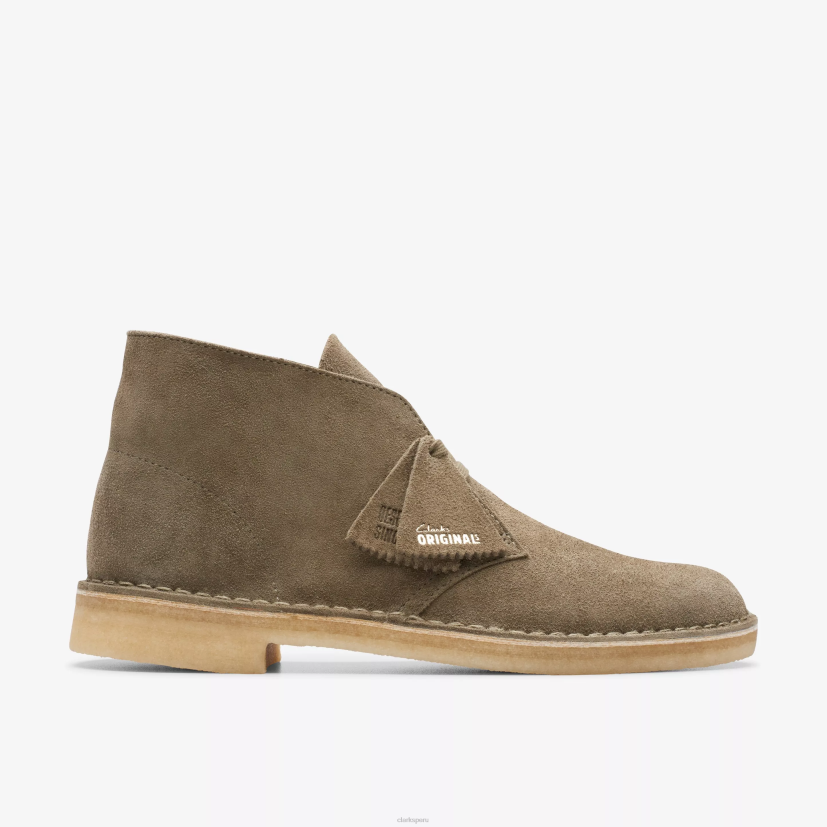 HZVP801 bota del desierto ante caqui pálido Clarks