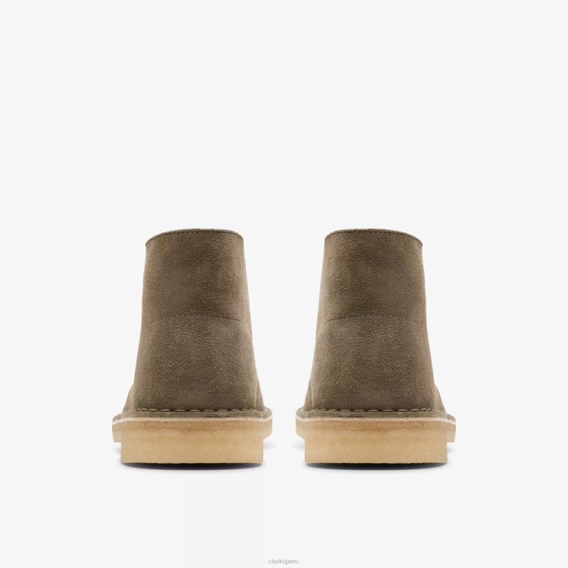 HZVP801 bota del desierto ante caqui pálido Clarks