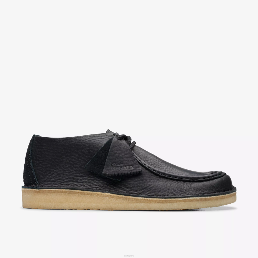 HZVP802 nómada del desierto cuero negro Clarks
