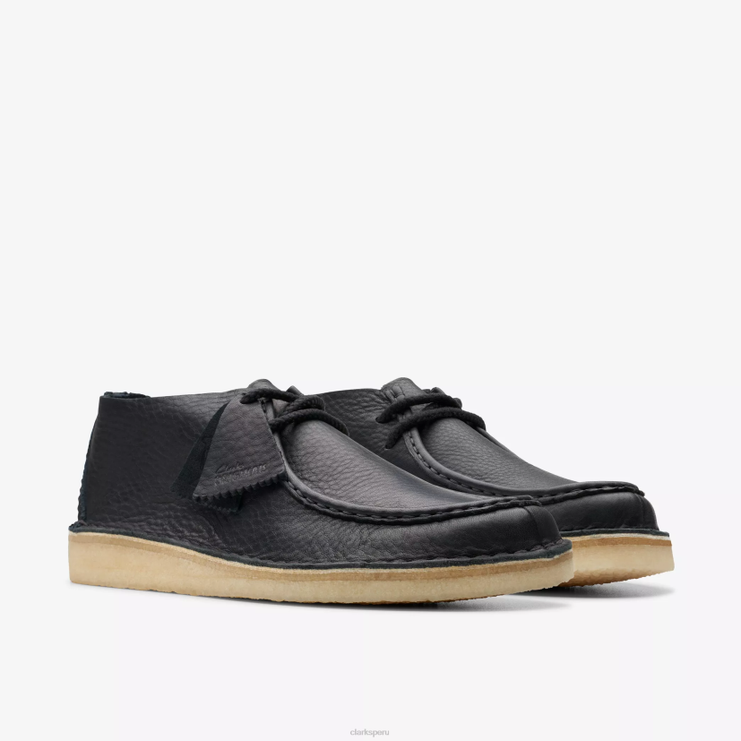 HZVP802 nómada del desierto cuero negro Clarks