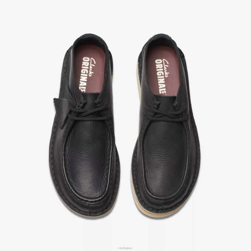 HZVP802 nómada del desierto cuero negro Clarks