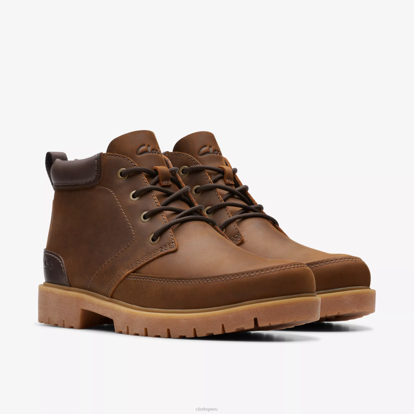 HZVP904 rossdale medio cuero de cera de abejas Clarks