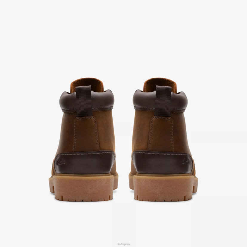 HZVP904 rossdale medio cuero de cera de abejas Clarks