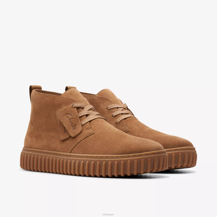 HZVP906 bota desierto torhill gamuza coñac Clarks