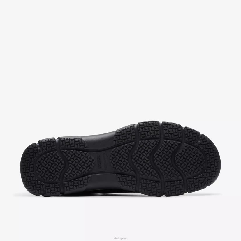 HZVP907 cremallera walpath cuero bronceado oscuro Clarks