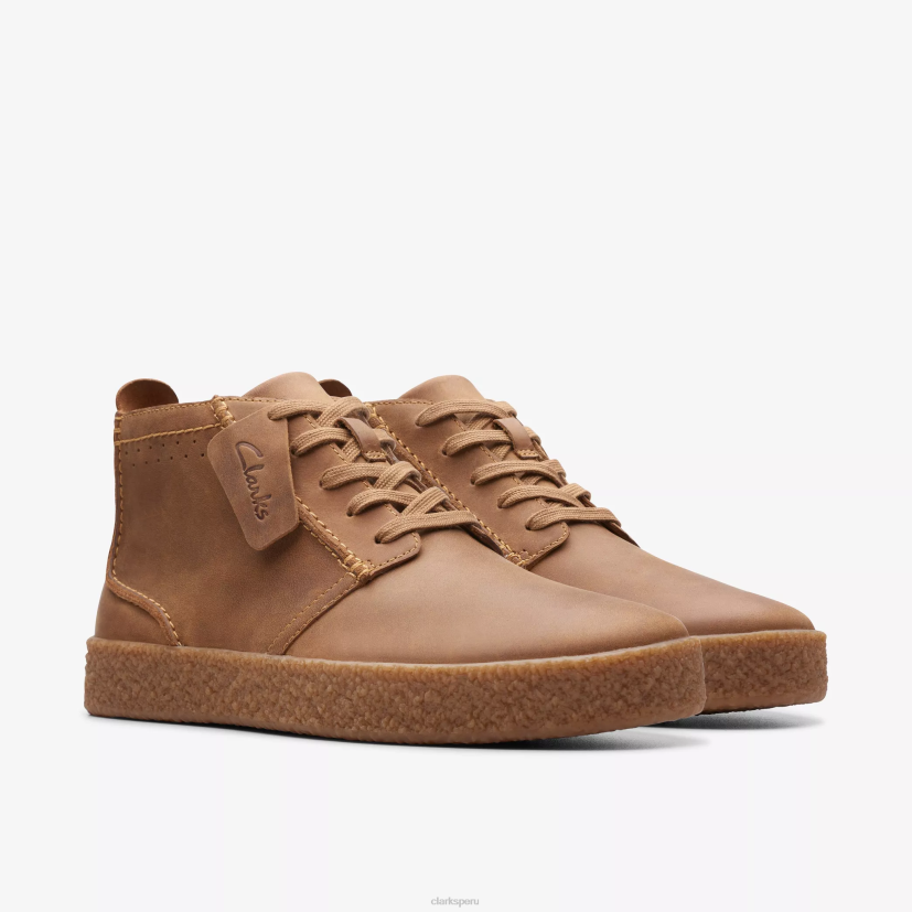 HZVP911 calle colina media cuero bronceado oscuro Clarks