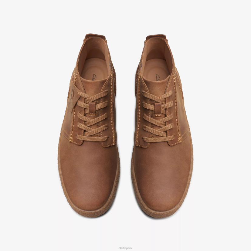 HZVP911 calle colina media cuero bronceado oscuro Clarks