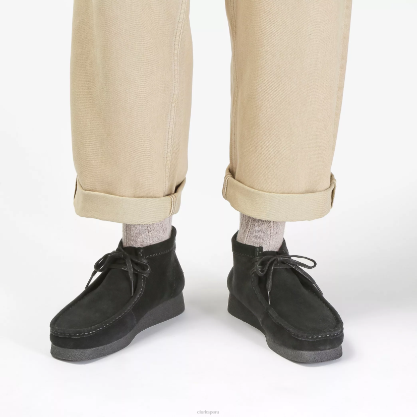 HZVP912 bota wallabee evo ante negro Clarks