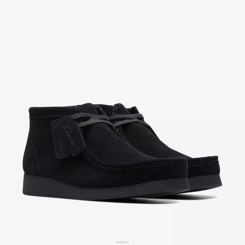 HZVP912 bota wallabee evo ante negro Clarks