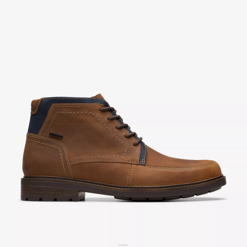 HZVP913 un shire hola impermeable cuero marrón Clarks