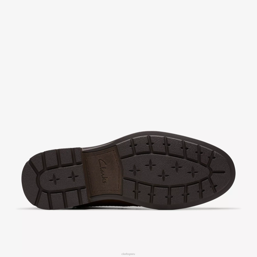 HZVP913 un shire hola impermeable cuero marrón Clarks