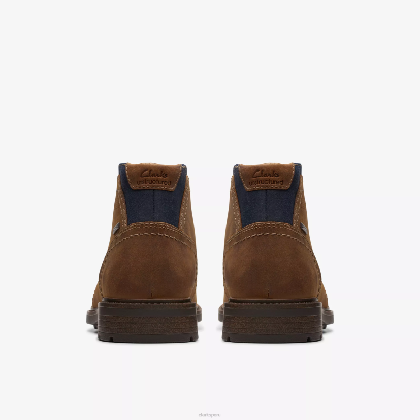 HZVP913 un shire hola impermeable cuero marrón Clarks