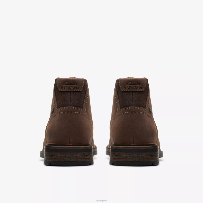 HZVP914 un shire hola impermeable cuero marrón oscuro Clarks