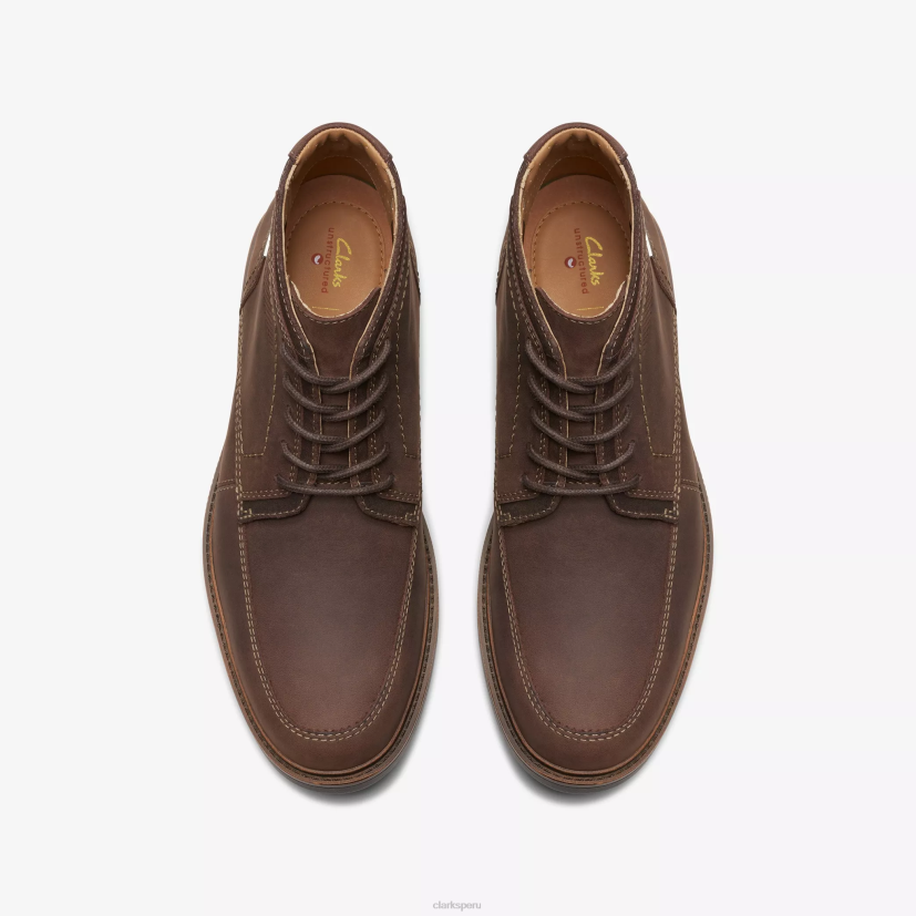HZVP914 un shire hola impermeable cuero marrón oscuro Clarks