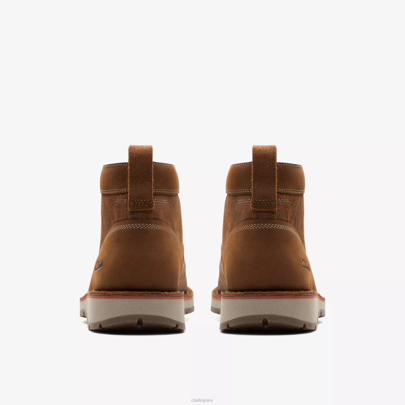 HZVP915 tapa de grava cuero marrón Clarks