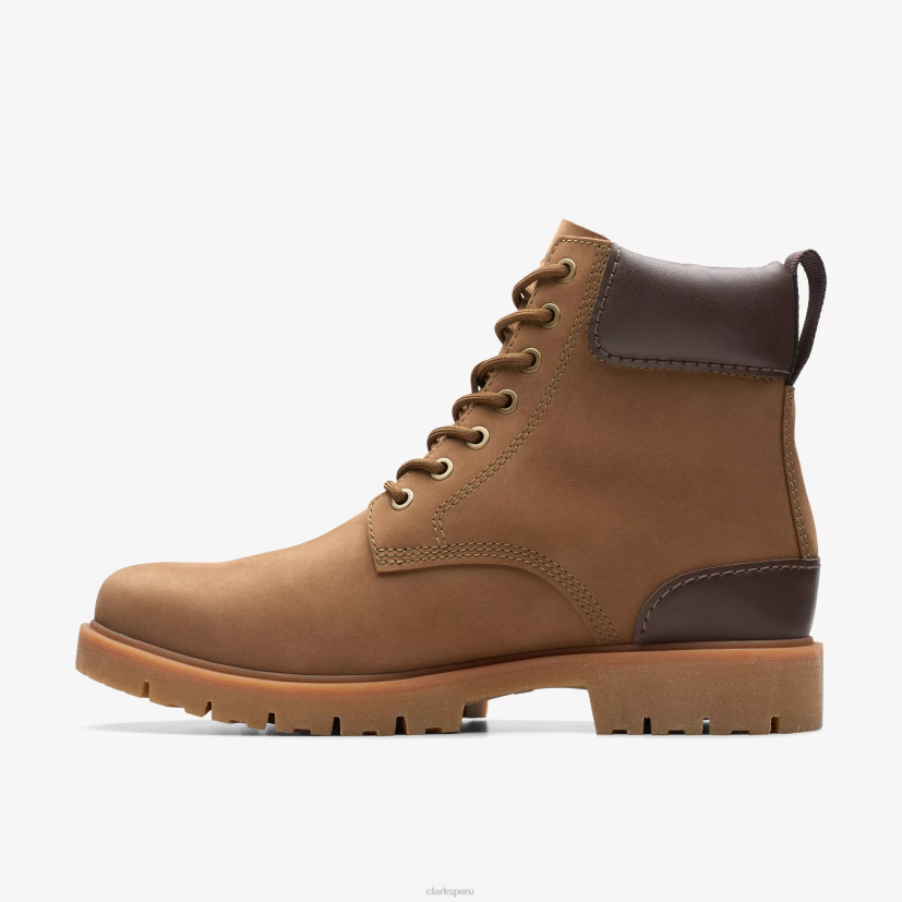 HZVP919 rossdale hola gore-tex cuero arena oscuro Clarks