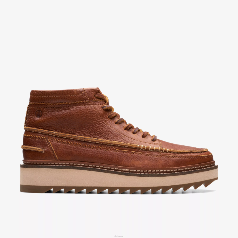 HZVP921 clarkhill medio cuero bronceado oscuro Clarks