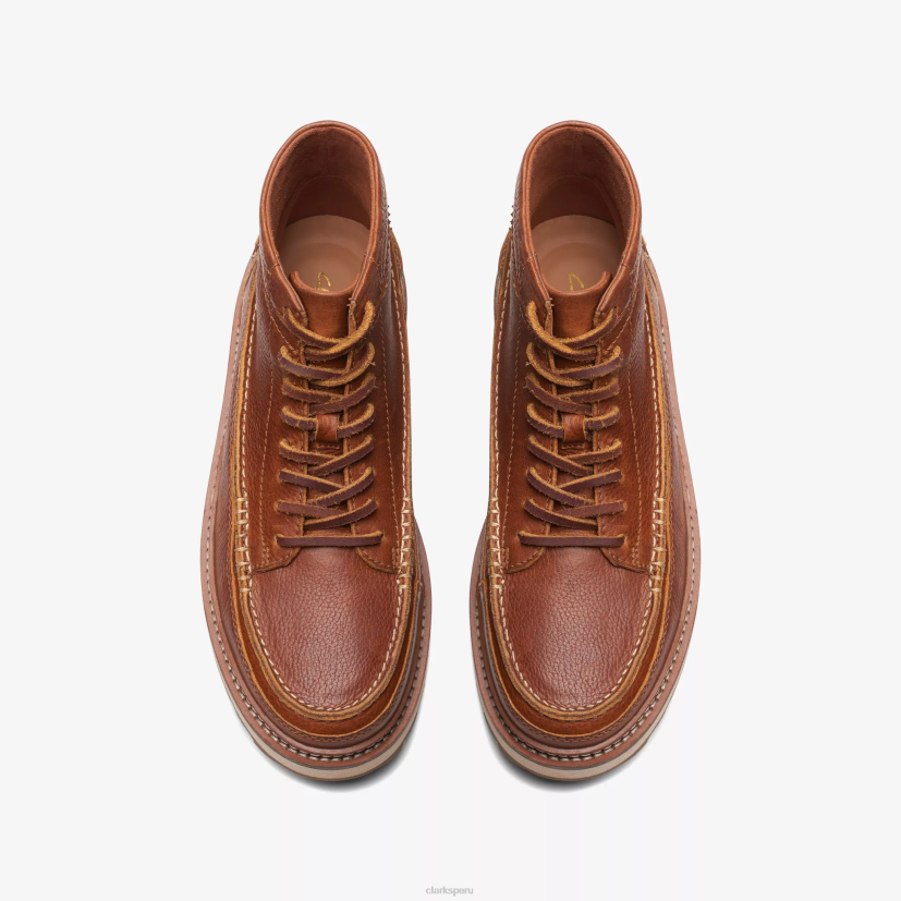 HZVP921 clarkhill medio cuero bronceado oscuro Clarks