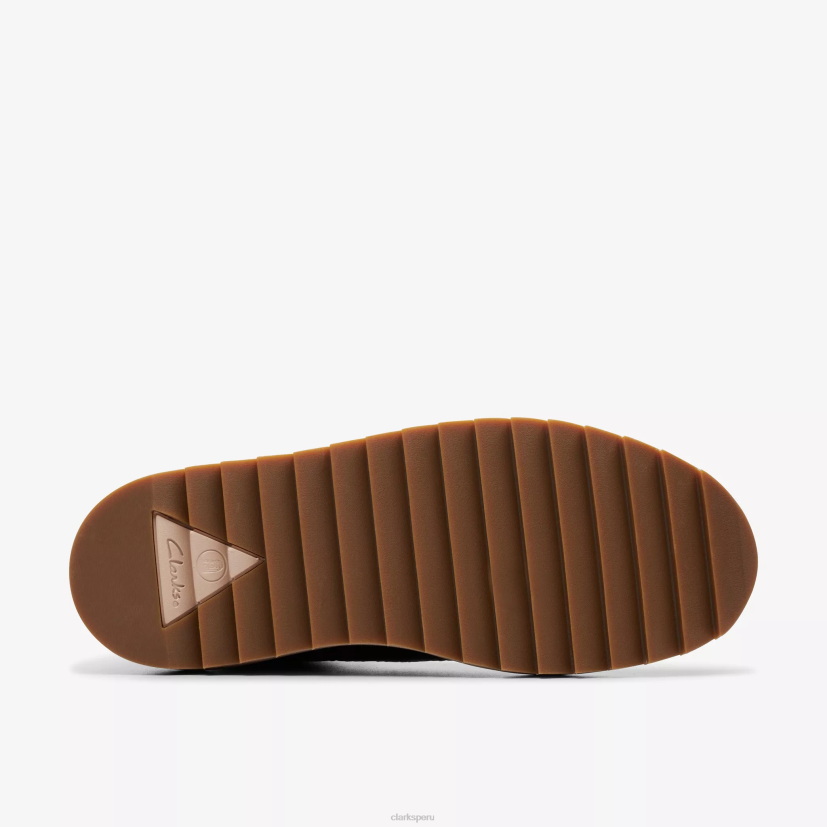 HZVP922 hola clarkhill cuero marrón oscuro Clarks