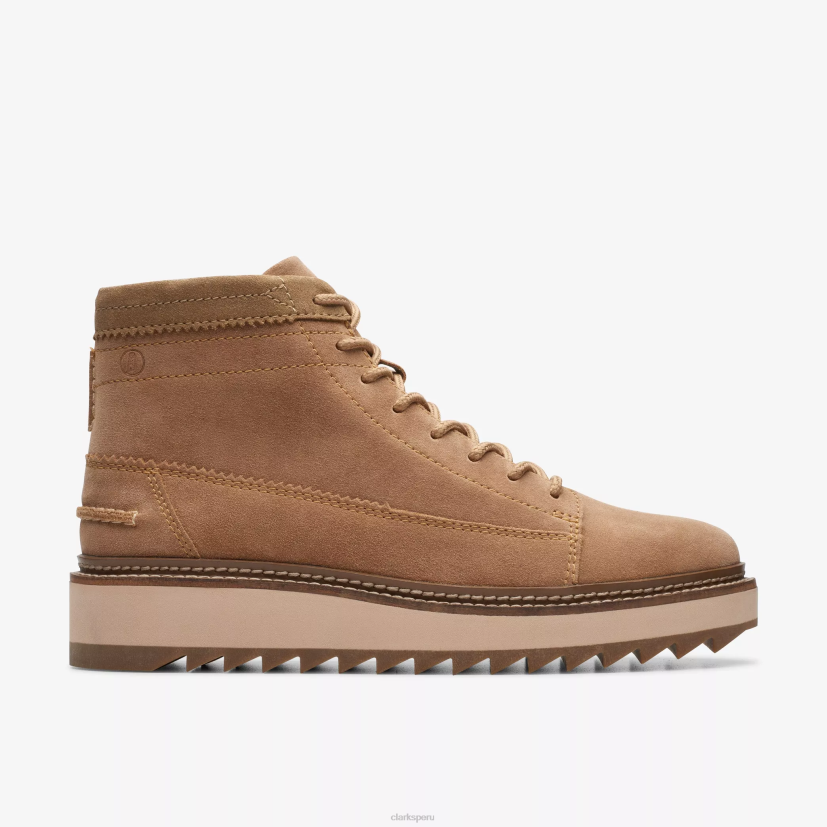 HZVP923 hola clarkhill gamuza color canela claro Clarks