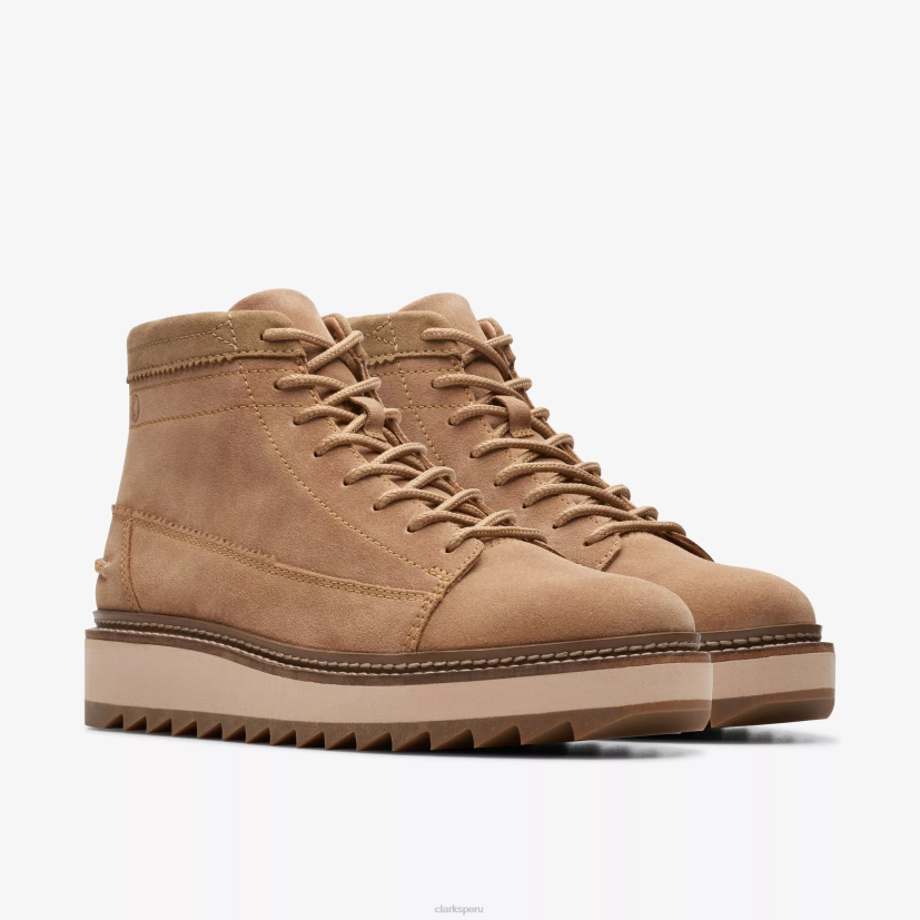 HZVP923 hola clarkhill gamuza color canela claro Clarks