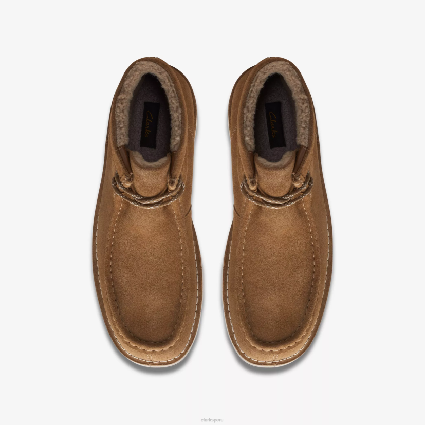 HZVP924 corston wally impermeable arena oscura con forro cálido Clarks