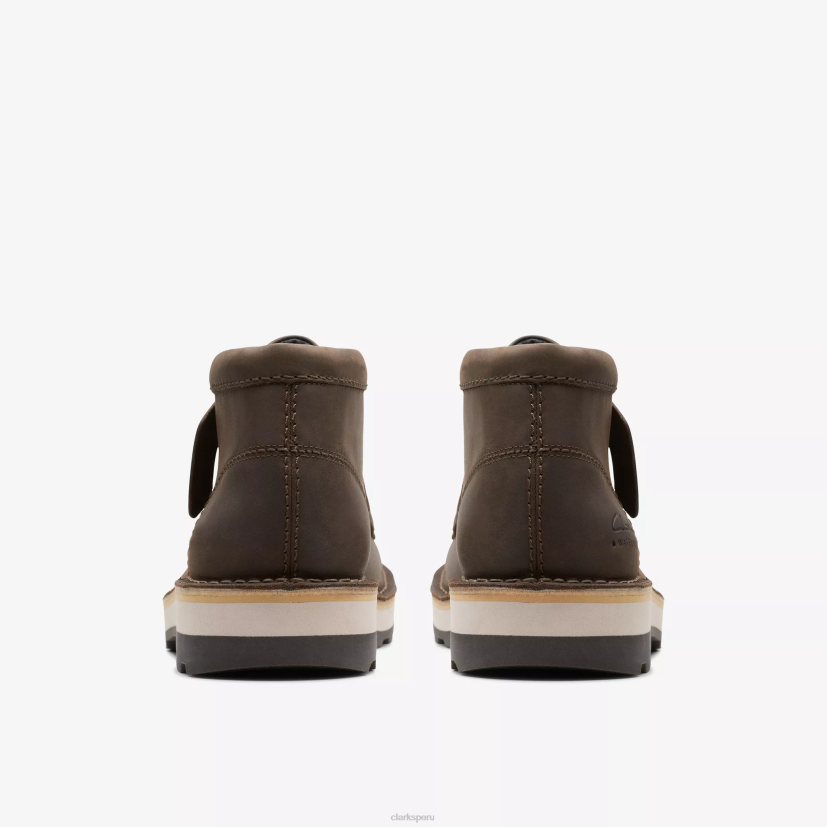 HZVP925 corston wally impermeable cuero oliva Clarks