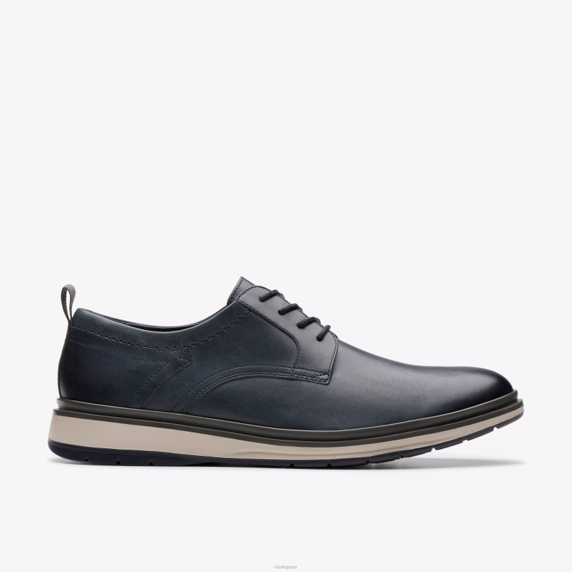 HZVP699 capilla lo cuero azul marino Clarks
