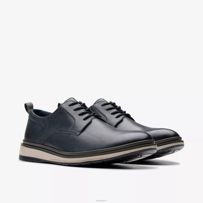 HZVP699 capilla lo cuero azul marino Clarks
