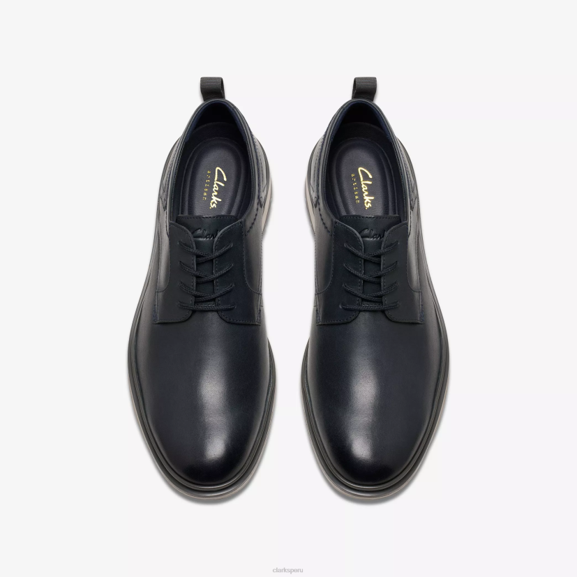 HZVP699 capilla lo cuero azul marino Clarks