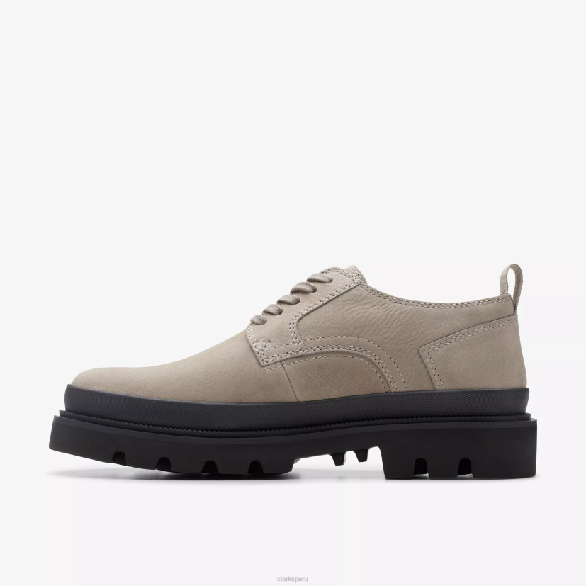 HZVP704 encaje badell nubuck gris Clarks