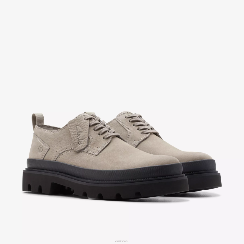 HZVP704 encaje badell nubuck gris Clarks