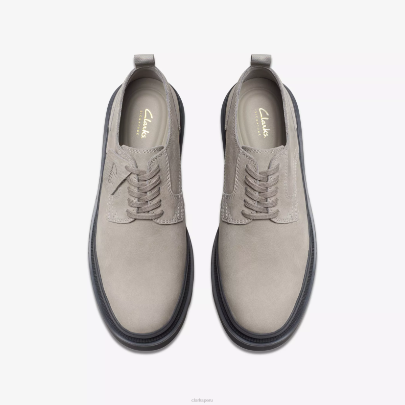 HZVP704 encaje badell nubuck gris Clarks
