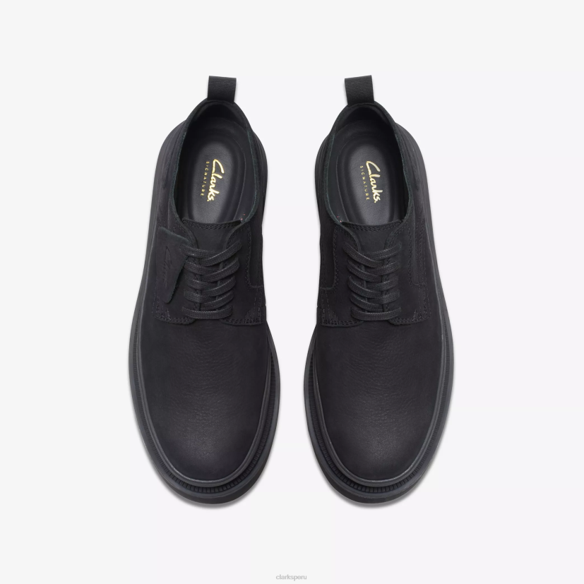 HZVP705 encaje badell nubuck negro Clarks
