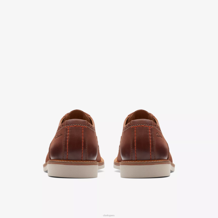 HZVP710 límite de cuero del ático cuero bronceado oscuro Clarks