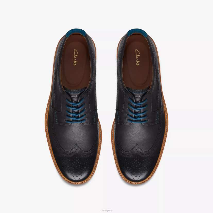 HZVP711 límite de ático lt cuero negro Clarks