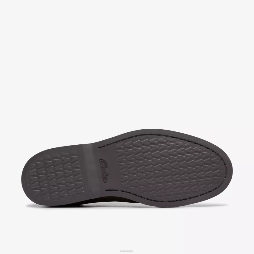 HZVP712 límite del ático gamuza marrón oscuro Clarks
