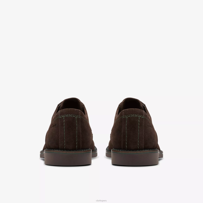HZVP712 límite del ático gamuza marrón oscuro Clarks