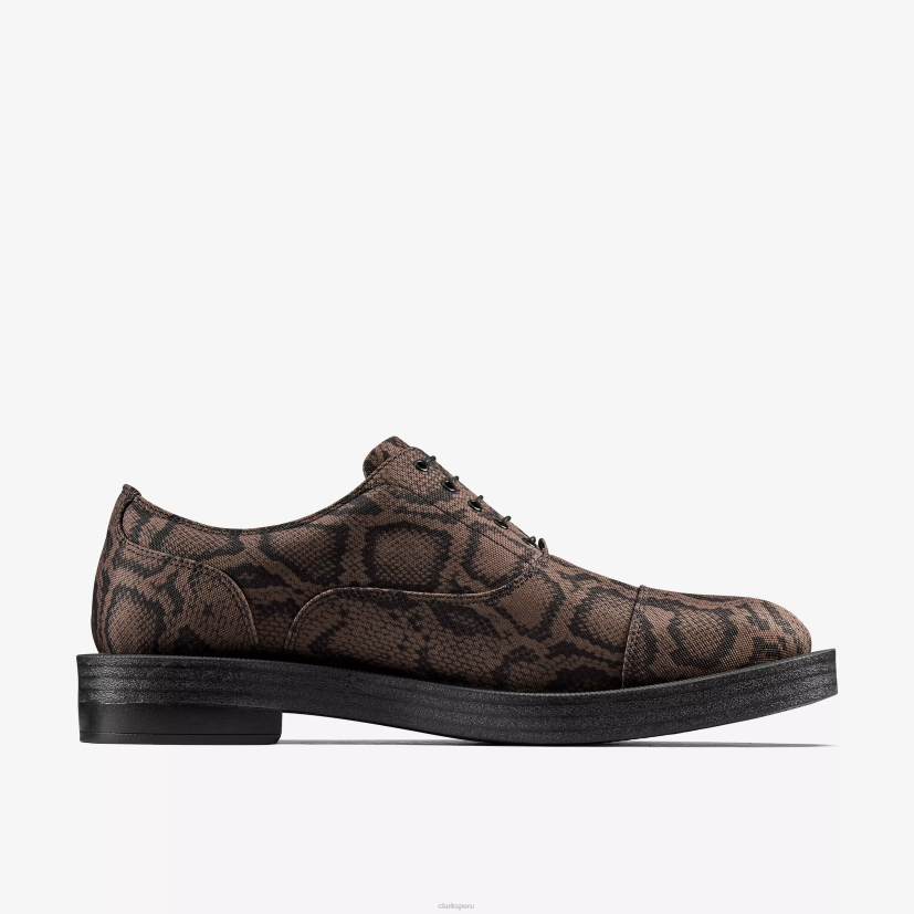 HZVP714 martine rose hombre oxford 2 textil marrón Clarks