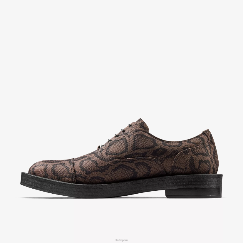 HZVP714 martine rose hombre oxford 2 textil marrón Clarks