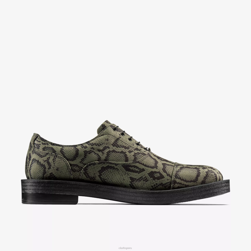 HZVP715 martine rose hombre oxford 2 textil verde Clarks
