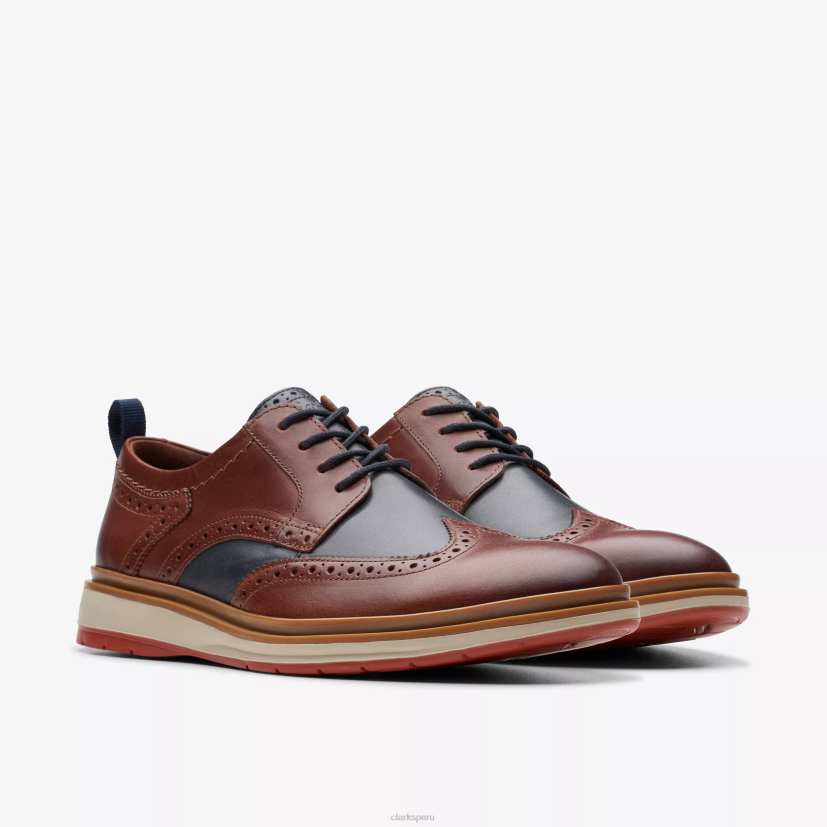 HZVP716 ala de la capilla combinación de bronceado británico Clarks