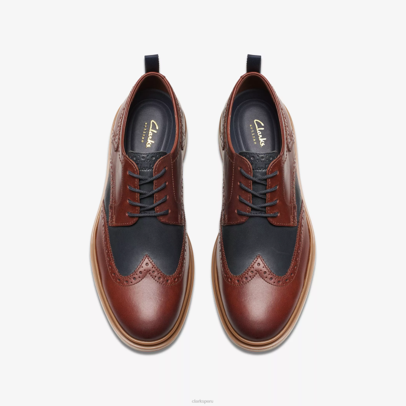 HZVP716 ala de la capilla combinación de bronceado británico Clarks