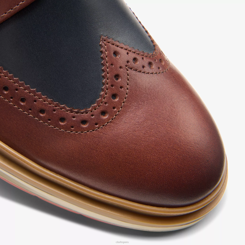 HZVP716 ala de la capilla combinación de bronceado británico Clarks