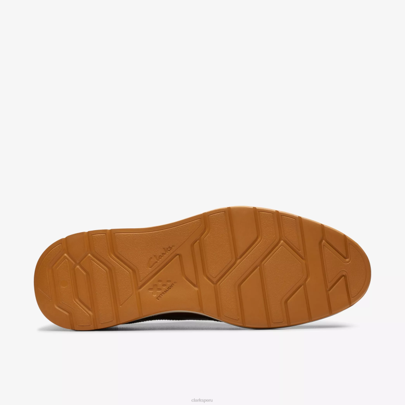 HZVP717 ala de la capilla combinación de oliva oscuro Clarks